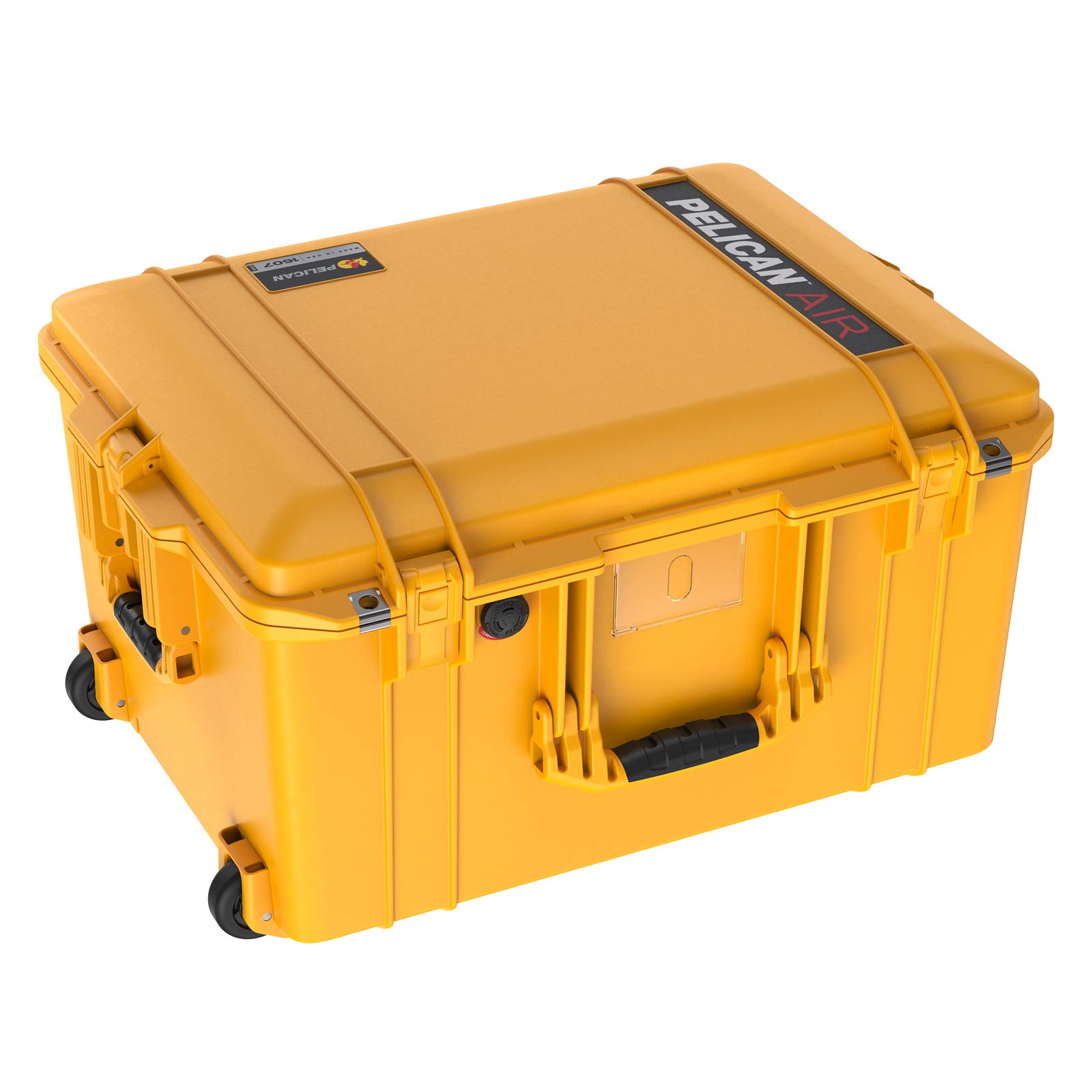 Pelican Air 1607 Waterproof Hard Case with Customizable Foam Interior - Yellow | Shockproof & Dustproof Protective Case for Camera, Drone, Electronics | Perfect for Travel, Outdoor Adventures & Equipment Storage