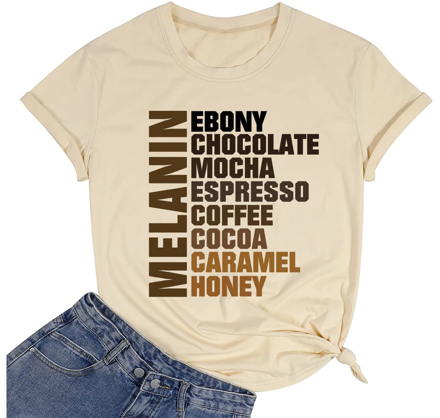 Black Queen Graphic Tee - Afro Women's Funny Letter Print T-Shirt | Drippin in Melanin Short Sleeve Top | Casual Wear, African American Pride, Black History Month, Women's Empowerment Apparel