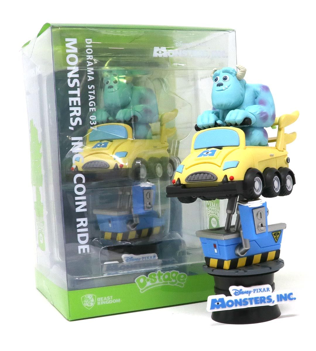 Disney Monsters Inc Coin Ride Series - Collectible Toy for Kids & Adults | Perfect for Disney Fans, Gift Giving, and Display