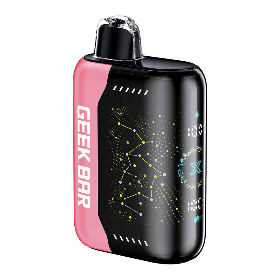 Geek Bar Pulse X Disposable Vape Device - 5000 Puffs, Watermelon Ice Flavor | Portable & Rechargeable Vape Pen for On-The-Go Use, Travel, and Social Events