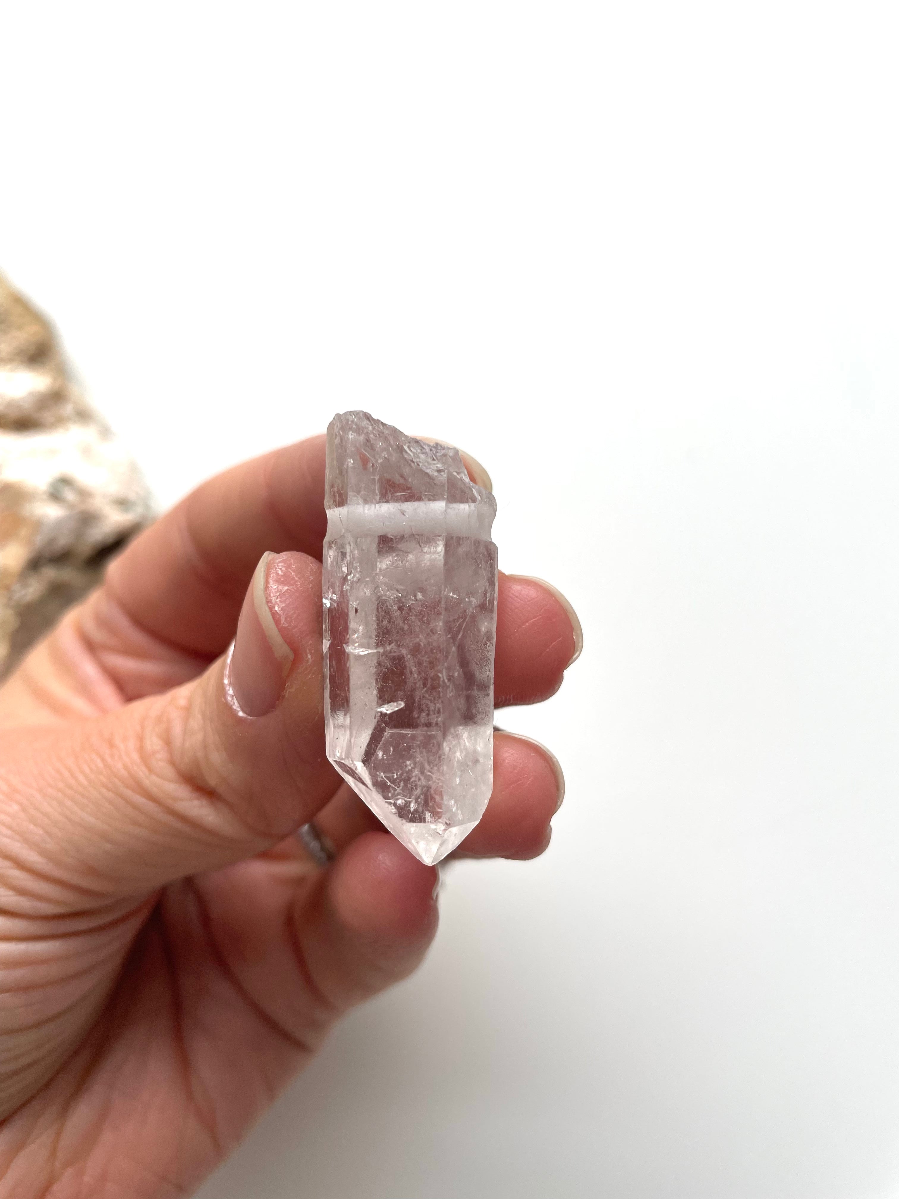 Large Raw Clear Quartz Statement Necklace | Natural Crystal Jewelry for Women | Boho Chic Accessory for Spiritual Healing & Energy Cleansing