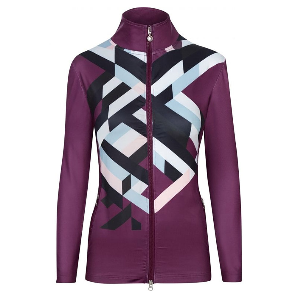 Women's Lightweight Waterproof Golf Jacket - Breathable Windproof Raincoat for Outdoor Sports & Daily Wear - Perfect for Golfing, Running, Hiking & Casual Use
