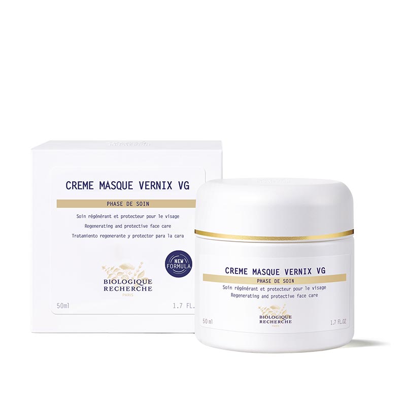 VG Creme Masque Vernix Regenerating & Protective Face Cream - New Formula 2024 | Hydrating & Anti-Aging Skincare for Dry & Sensitive Skin | Perfect for Night Routine & Winter Care