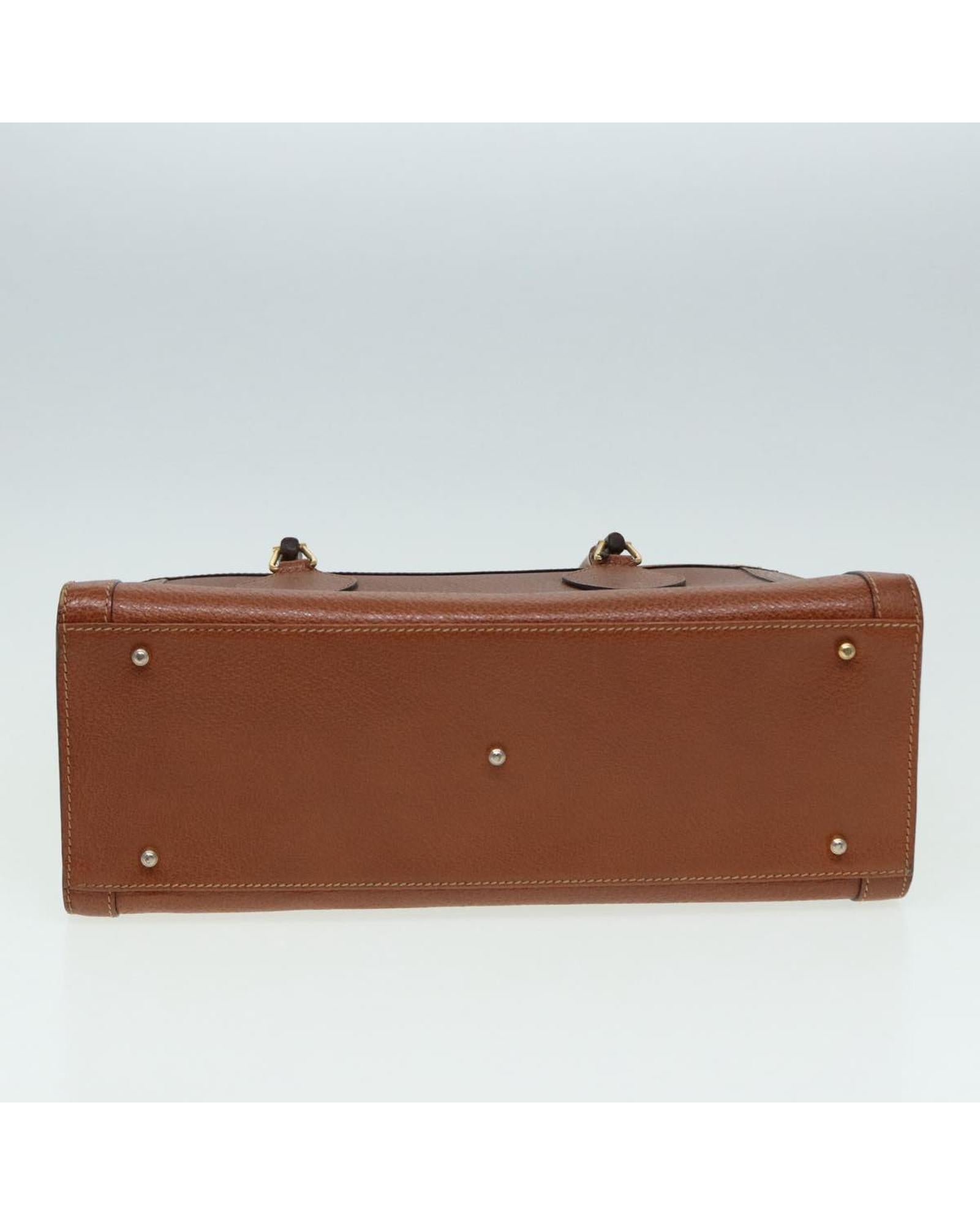 Premium Bamboo Leather Handbag with Authentic Detailing - Stylish & Eco-Friendly Women's Tote for Work, Travel & Everyday Use