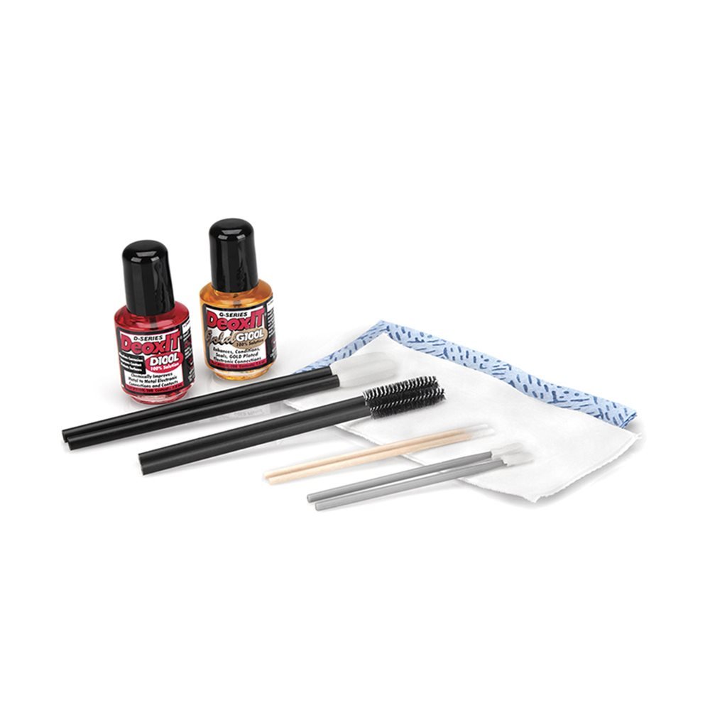 Hosa CAIG DeoxIT Equipment Care Kit - Professional Electronic Cleaner & Contact Revitalizer for Audio, Video & Music Gear Maintenance