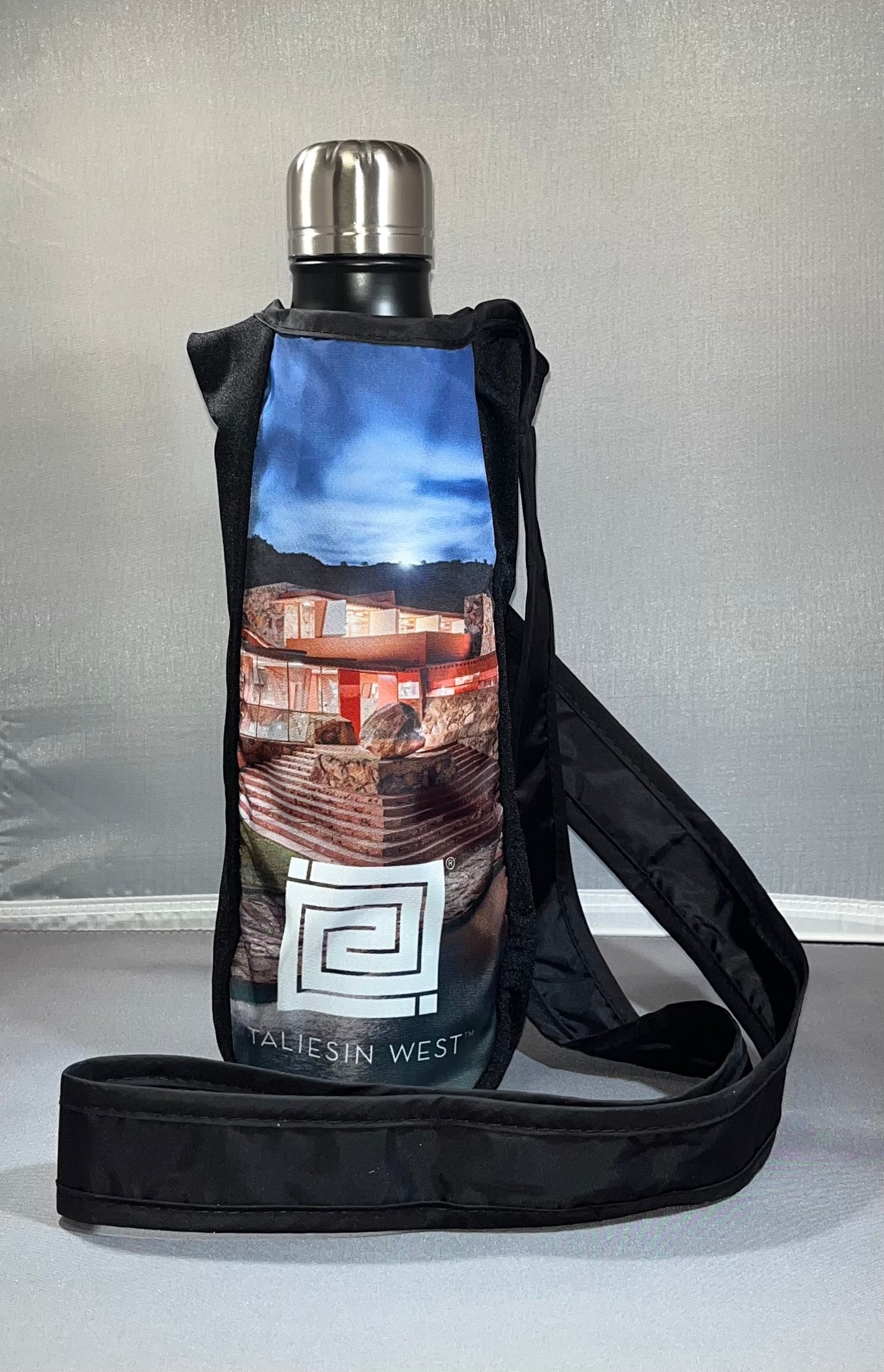 Taliesin West Bottle Sling - Premium Insulated Water Bottle Holder for Hiking, Camping & Outdoor Adventures