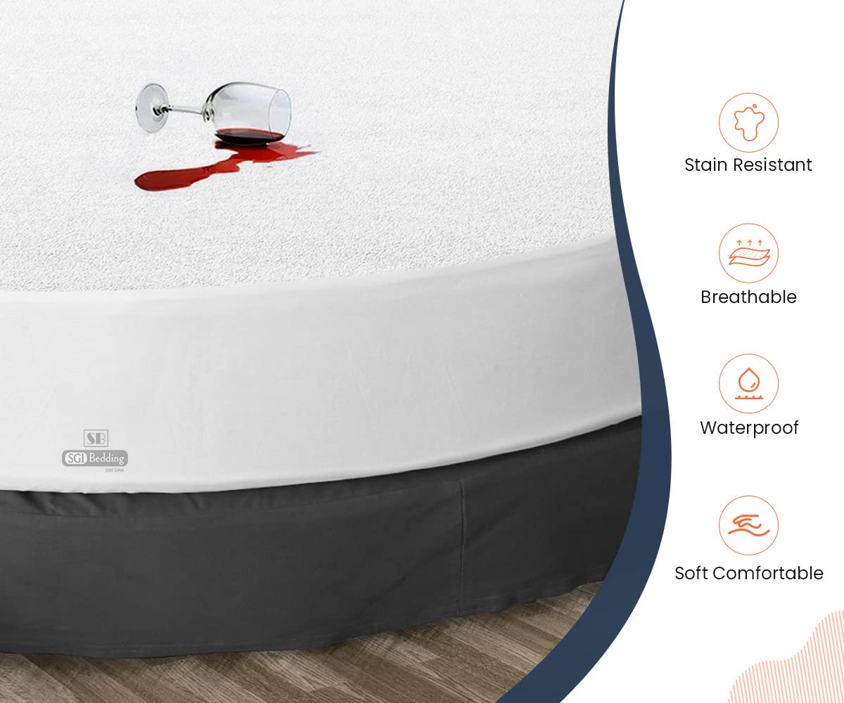 Premium Round Mattress Protector 96