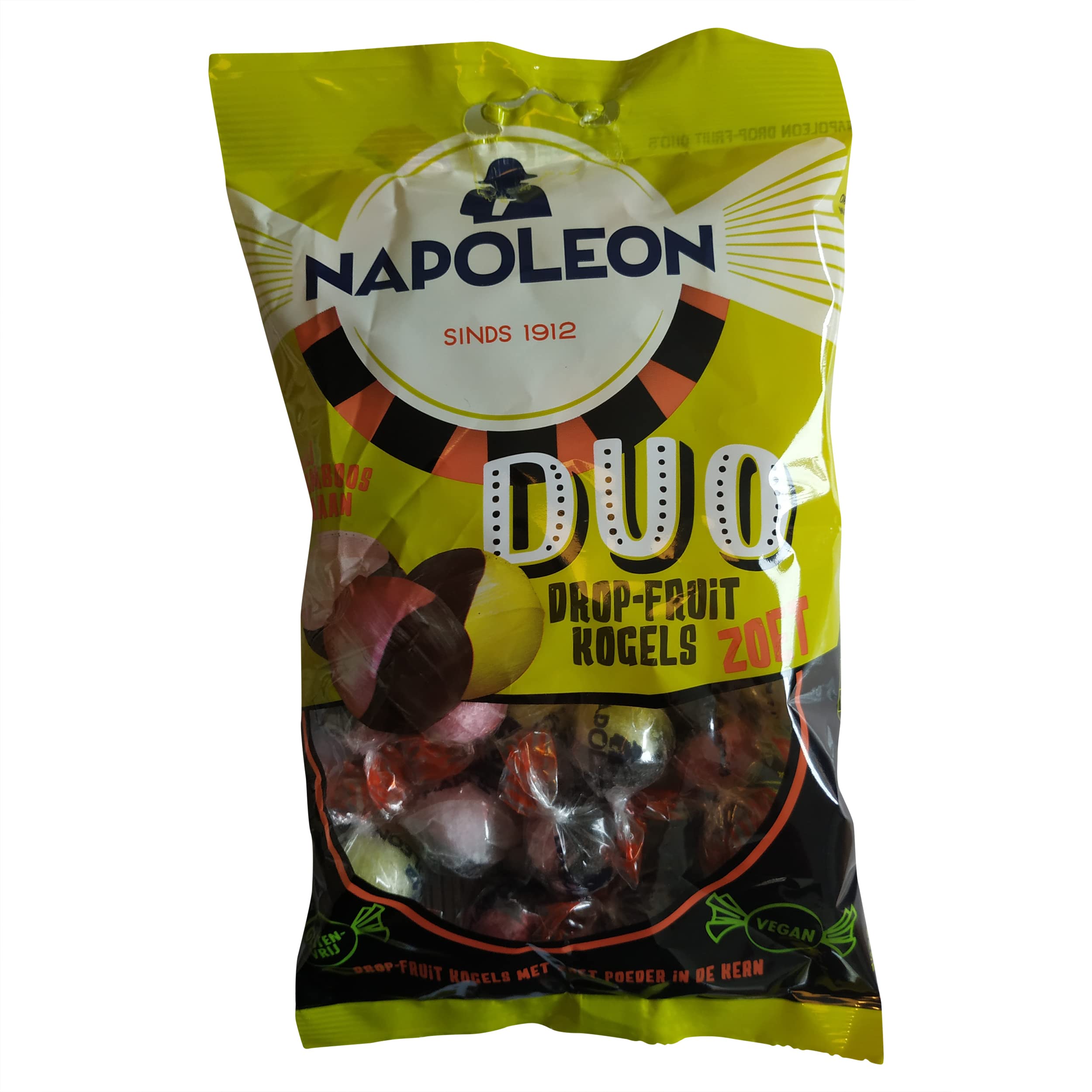 Premium Napoleon Licorice Fruit Mix Candy - 2 Pack (175g Each) | Delicious Sweet Treat for Parties, Gifts & Snacking