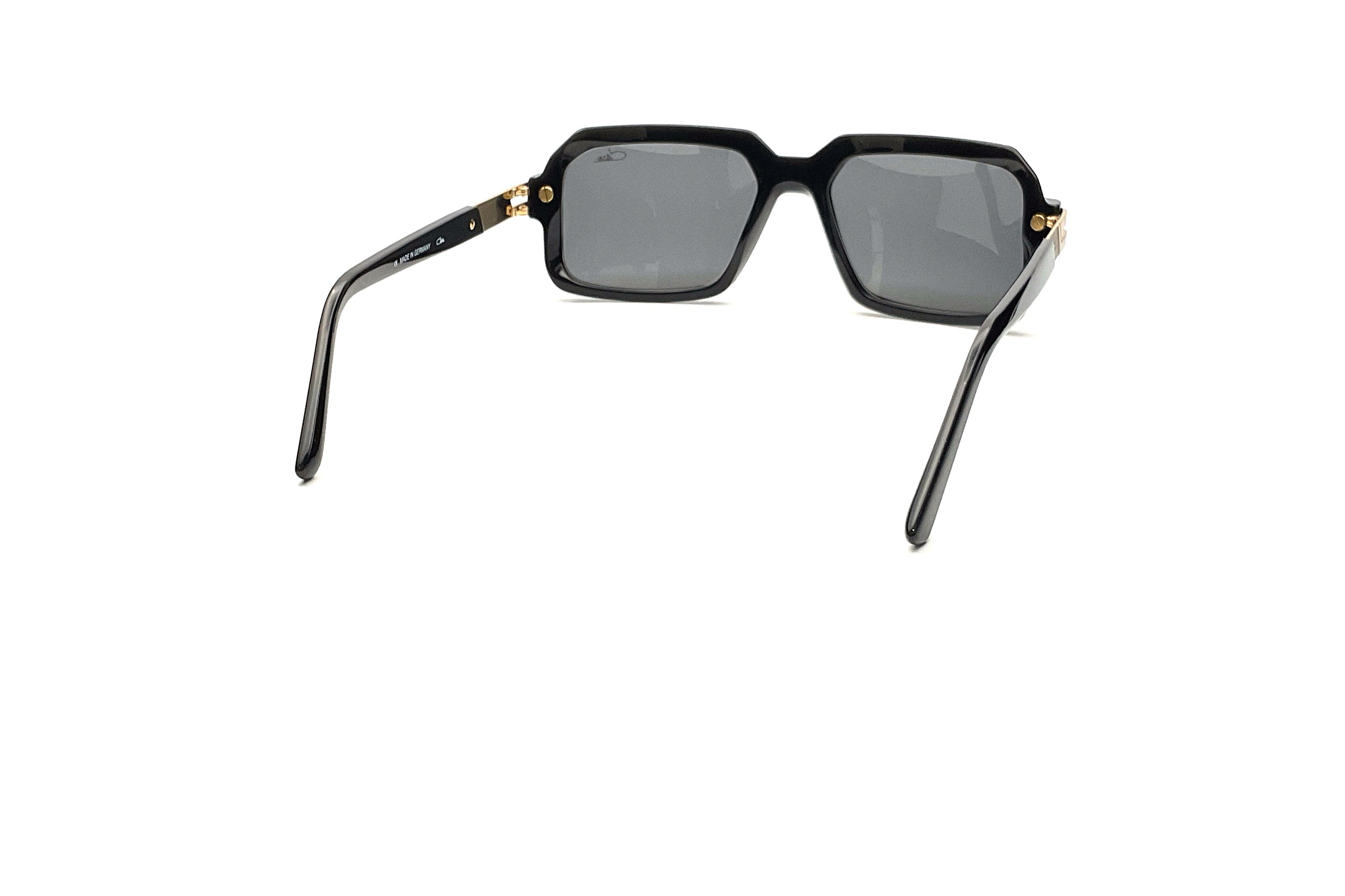 Cazal 6037/3 Sunglasses - Black/Gold Frame, UV Protection, Retro Style for Men & Women - Perfect for Outdoor Activities, Driving, and Fashion Accessories