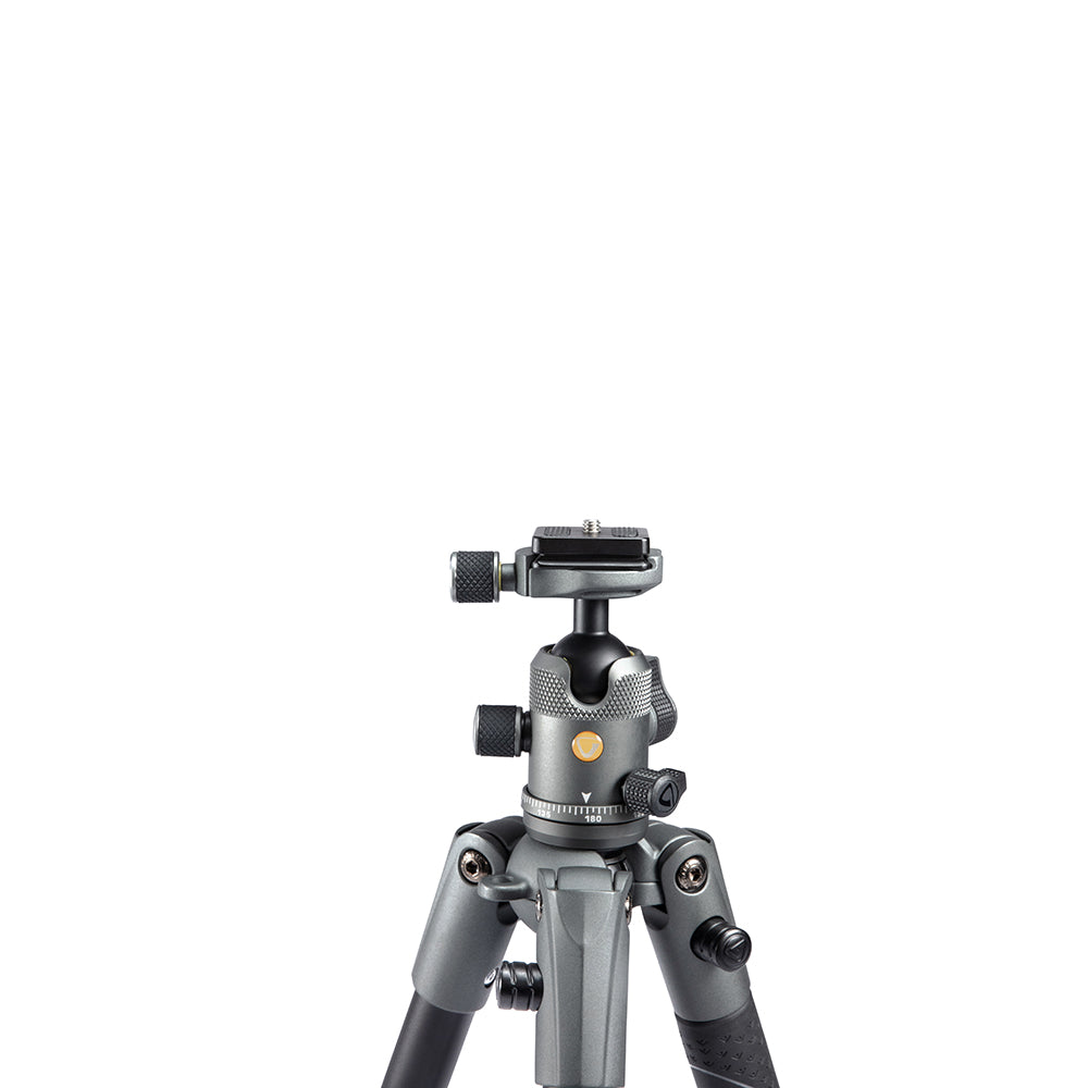VEO 2S 235AB Lightweight Aluminum Travel Tripod & Monopod with 360° Ball Head - 13.2lbs/6kg Load Capacity - Perfect for Travel Photography, Hiking & Outdoor Adventures