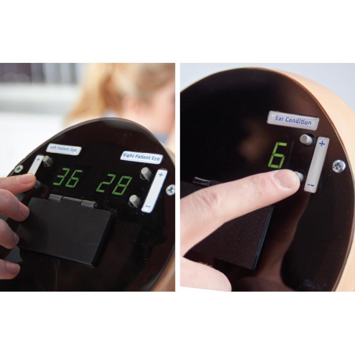 Digital Eye and Ear Examination Trainer Set - Professional Medical Training Equipment for Ophthalmology & Otology Practice - Perfect for Medical Students, Doctors, and Healthcare Professionals