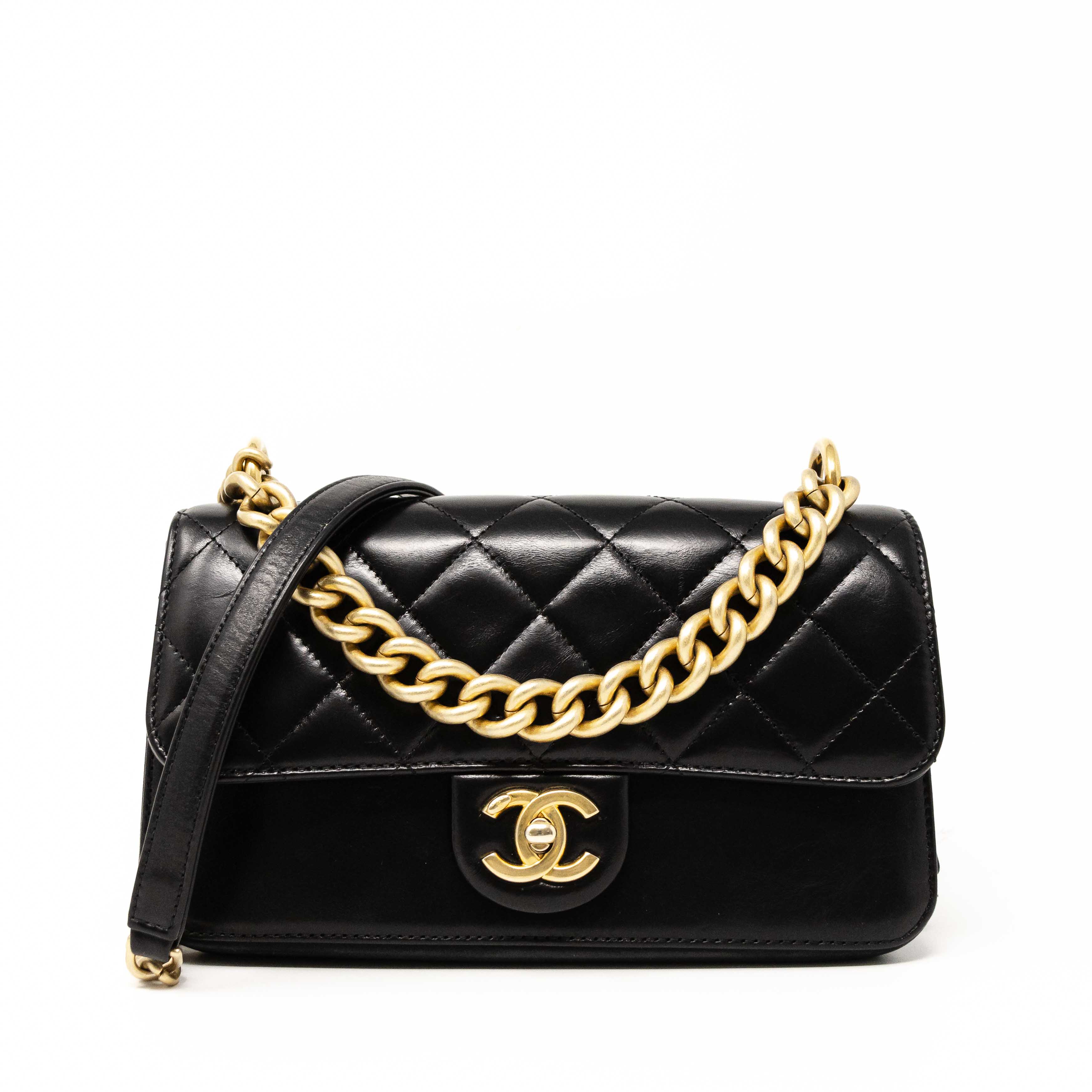 Chanel Black Quilted Leather Classic Flap Bag for Women - Elegant Shoulder Bag for Work, Party & Evening Events