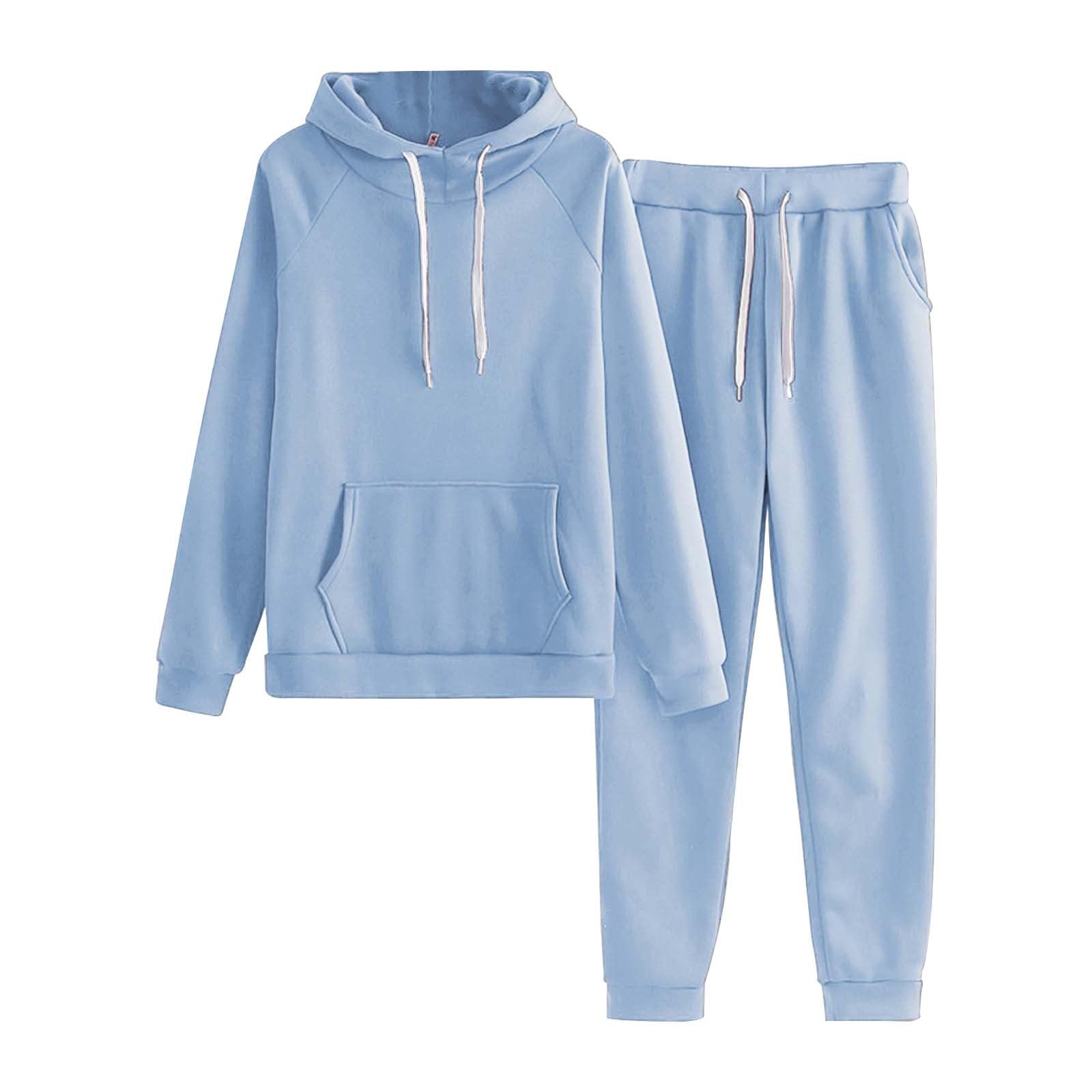 JMMSlmax Women's 2-Piece Lounge Set - Elegant Long Sleeve Pullover Top & Pants Outfit for Casual Wear, Work from Home & Relaxation