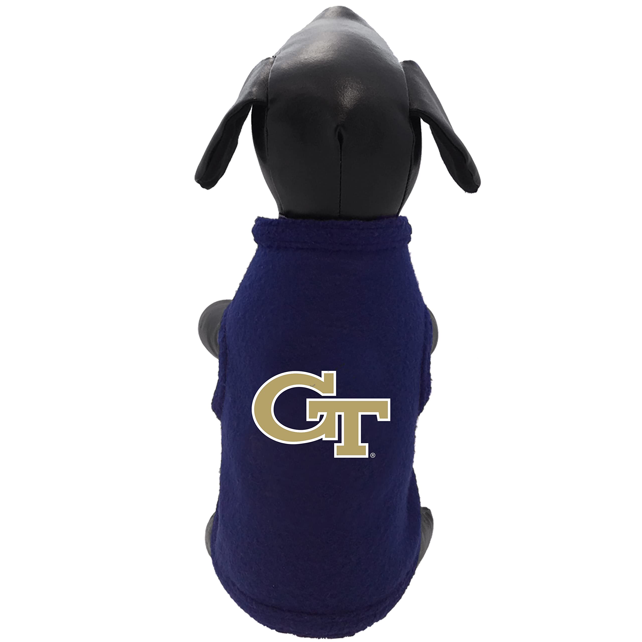 NCAA Georgia Tech Yellow Jackets Polar Fleece Dog Sweatshirt - Comfortable & Stylish for Game Day & Outdoor Adventures