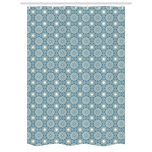 Ivory and Sea Blue