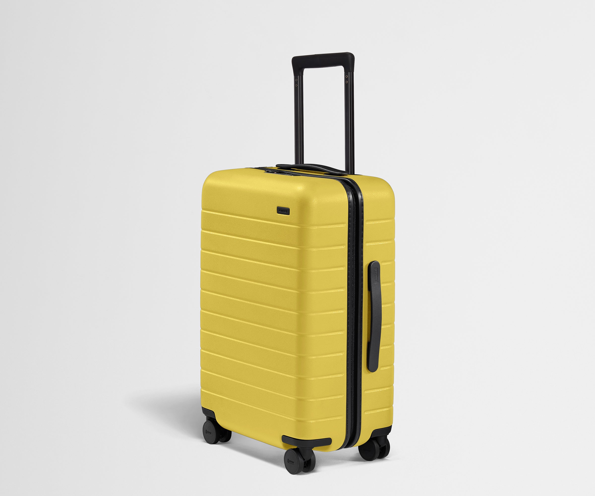 Sunshine Yellow Expandable Carry On Luggage - Lightweight Spinner Suitcase for Air Travel, Weekend Trips & Business Travel