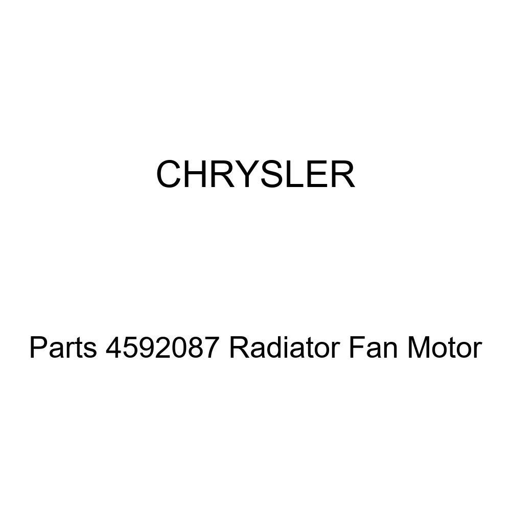Genuine Chrysler 4592087 Radiator Fan Motor Replacement - OEM Quality Cooling System Part for Dodge Ram 1500 2500 3500 - Perfect for Engine Overheating Prevention & Summer Driving