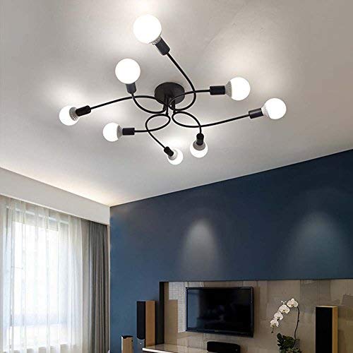 Modern Semi Flush Mount Ceiling Light Fixture - 32