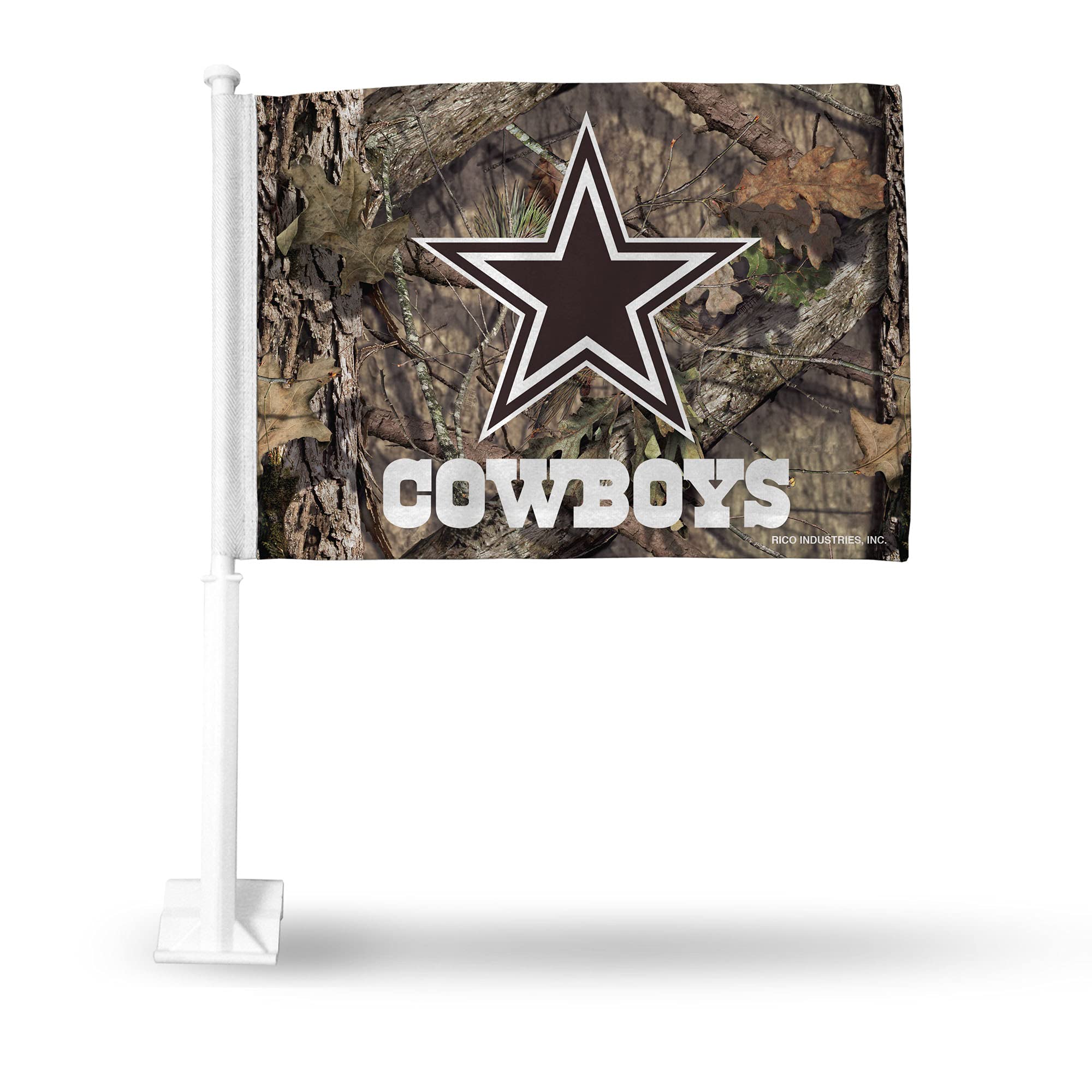 NFL Double-Sided Car Flag - Rico Industries Premium Team Car Accessory for Game Day & Tailgating