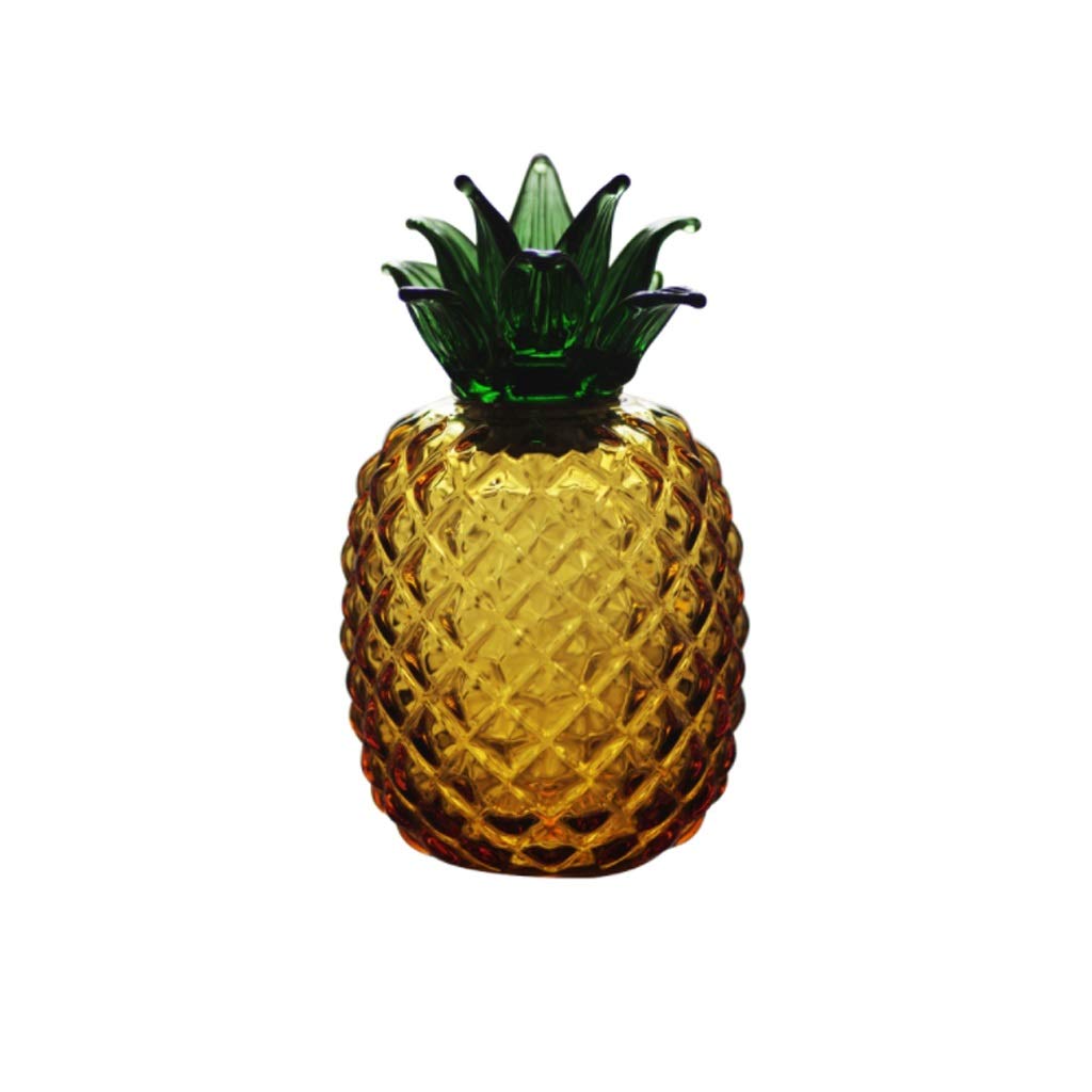 NNR Large Pineapple-Shaped Kitchen Jar - Modern Ananas Candy & Cookie Storage Container for Birthday Parties, Home & Kitchen Decor - Perfect for Countertop Display and Sweet Treat Organization