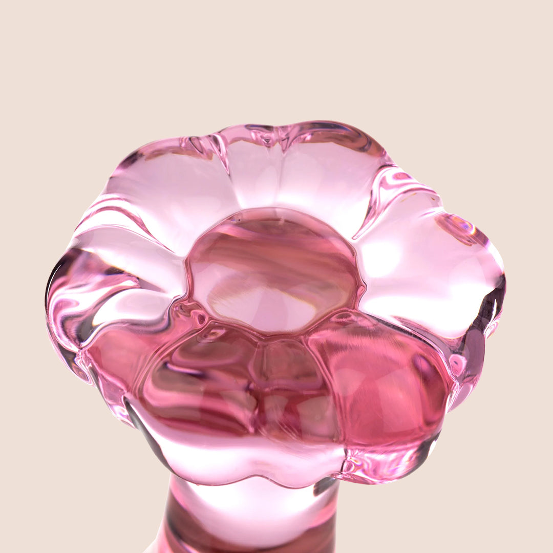 Icicles No. 48 Glass Plug - Premium Glass Body Jewelry for Stretching & Piercing - Perfect for Ear Gauges, Septum & Body Modification