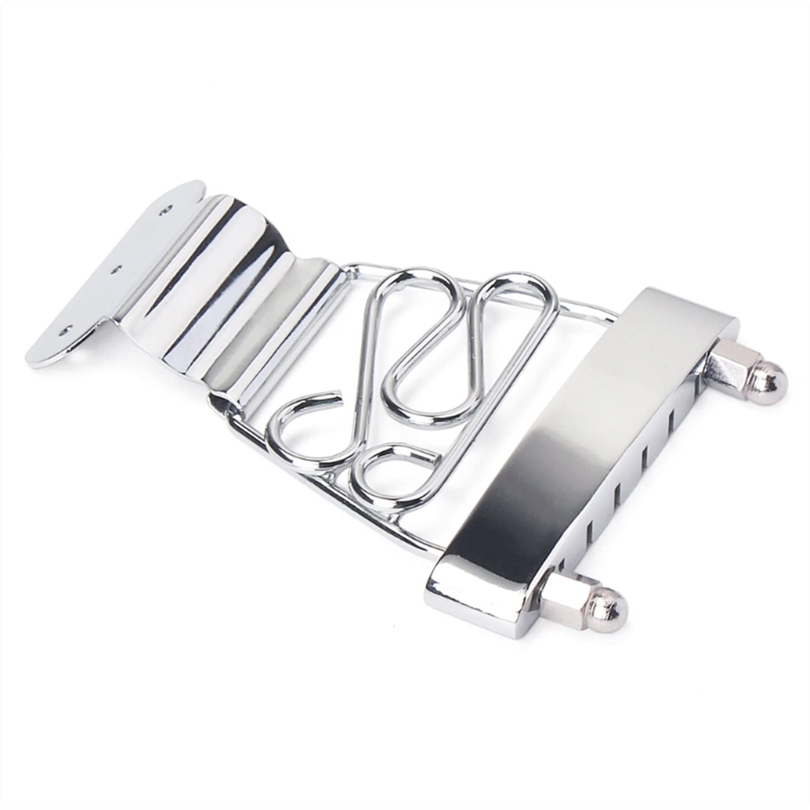 6 String Electric Bass Guitar Tailpiece Bridge with Screws - Replacement Part for Enhanced Tone & Sustain | Perfect for DIY Guitar Repair & Upgrades