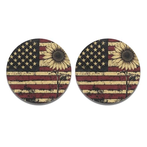 American Flag Sunflower