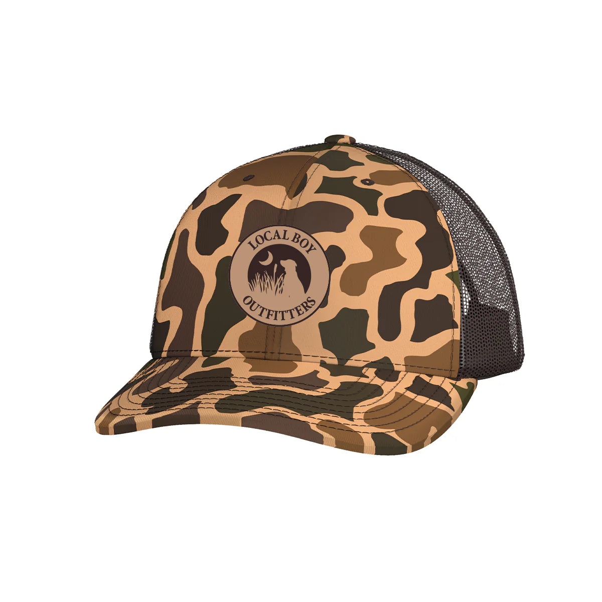 Leather Patch/Old School Camo