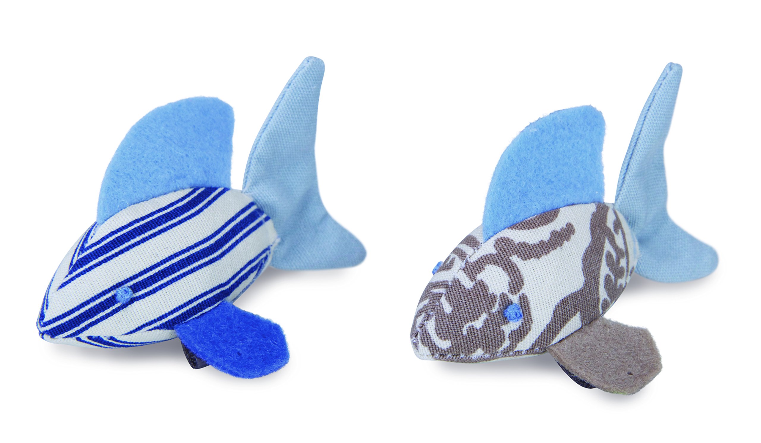 Best Catnip Fish Friends Cat Toys - Set of 2 for Play & Relaxation - Interactive Kitten Toys for Indoor Cats & Stress Relief