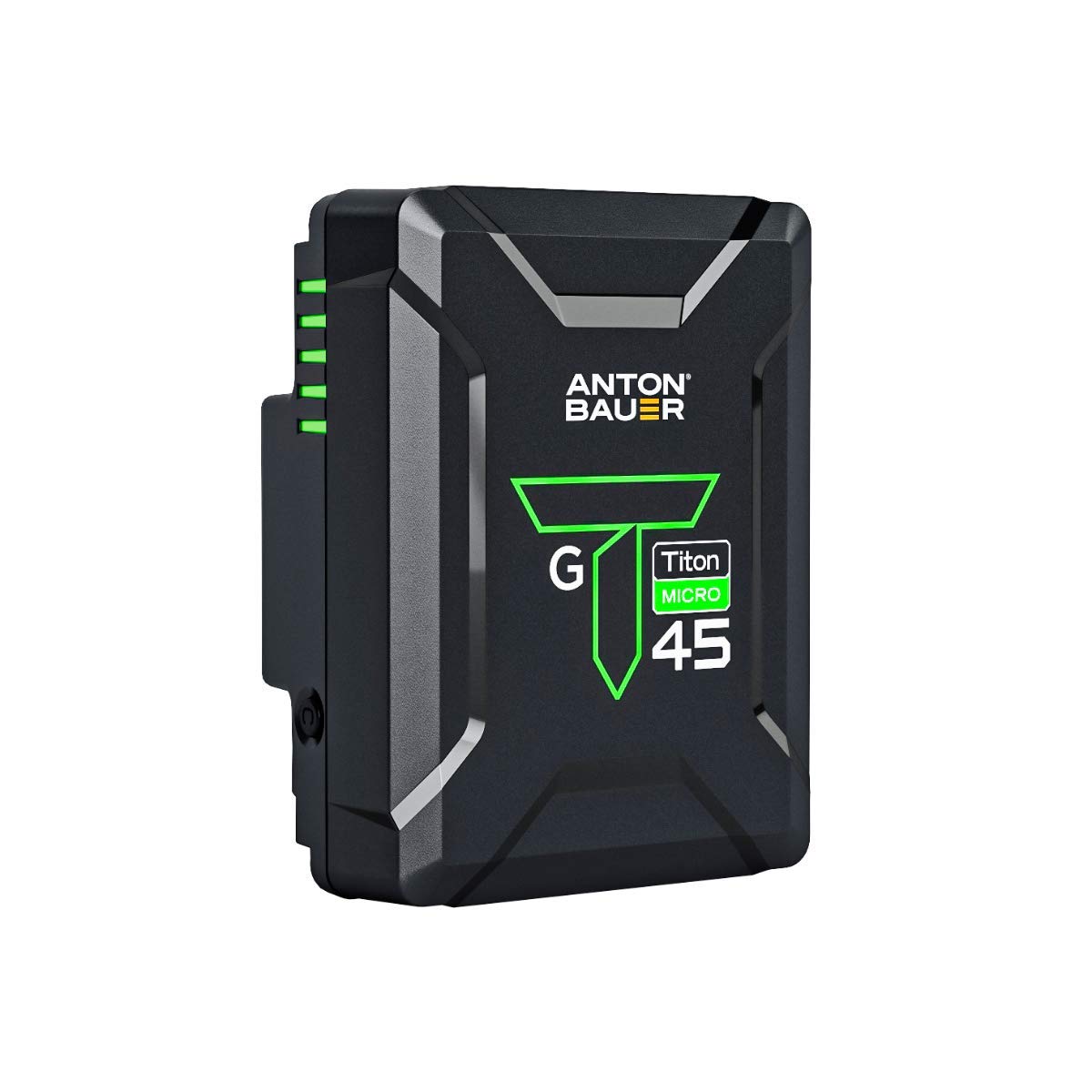 Anton Bauer Titon Micro 45 Gold Mount 45Wh 14.4V Lithium Battery Pack - Professional Camera Battery Replacement with Quick Release for DSLR, Camcorder & Broadcast Equipment - Perfect for Film Production, Live Events & Studio Photography