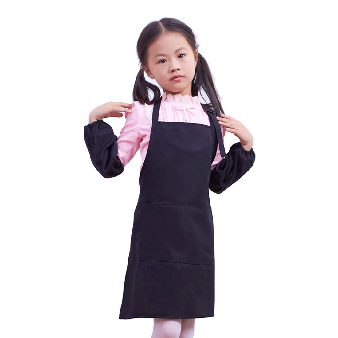 Kids Apron for Cooking, Painting, Gardening & Crafts - Adjustable with Pockets - Perfect for Little Chefs, Artists & Gardeners
