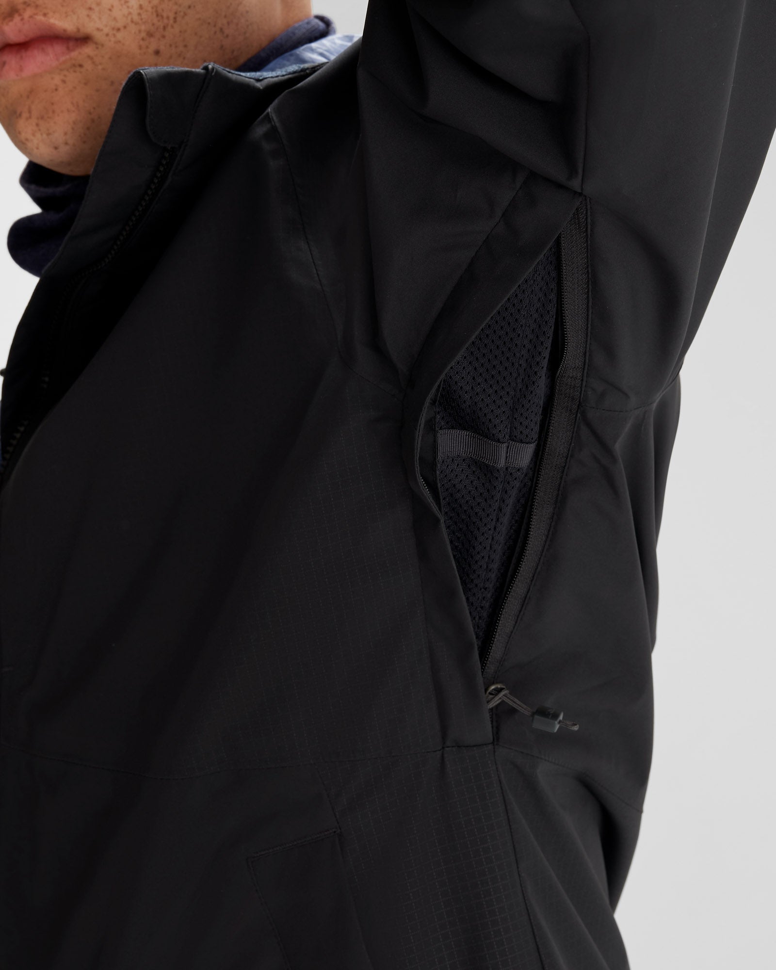 Men's PWDR Days 2L Shell Snow Jacket - Waterproof Winter Coat for Skiing & Snowboarding - Black Stingray Color - Ideal for Cold Weather Outdoor Activities