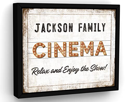 D. Family Movie Cinema (ready to hang)