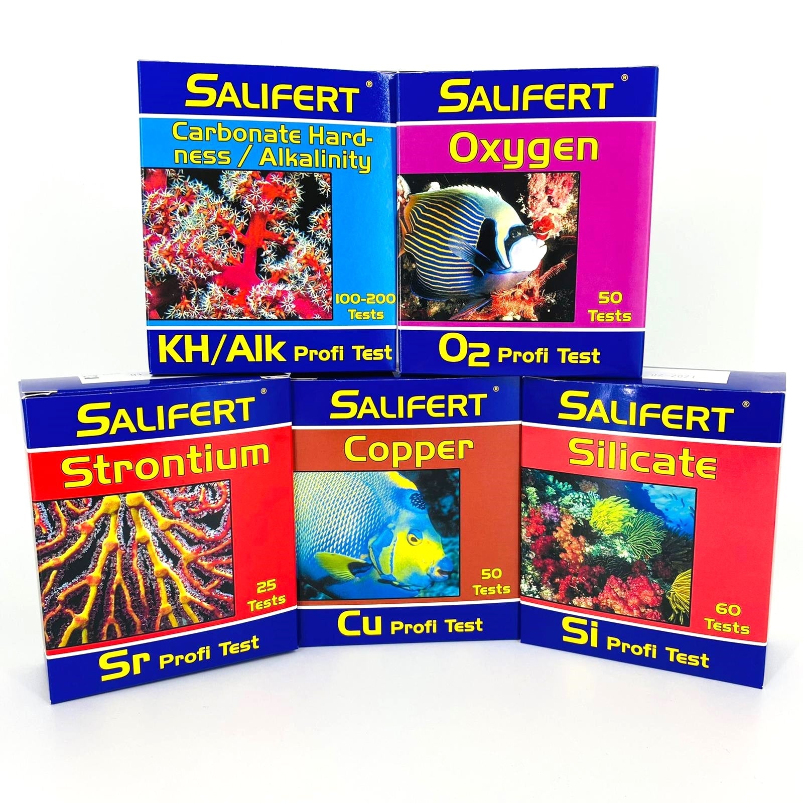 SALIFERT Silicate Profi Test Kit for Saltwater Aquariums - Accurate Si Testing for Reef Tanks & Marine Aquariums | Essential Water Quality Monitoring for Coral Health