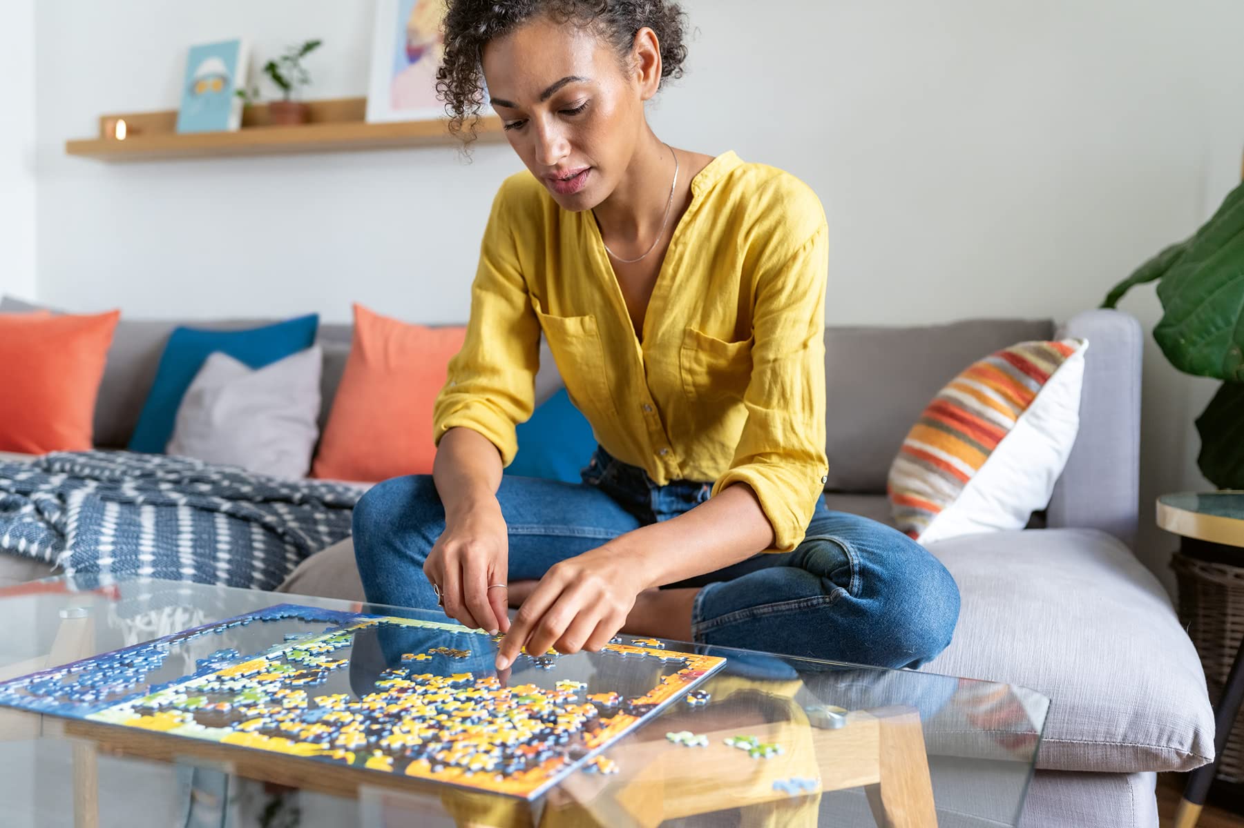 Ravensburger 500 Piece Puzzle - Spirit of the Sailor, Adult & Kids Jigsaw Puzzle, Frameable 500-Piece Puzzle with Glue Included, Fun Family Activity for Relaxation & Home Decor
