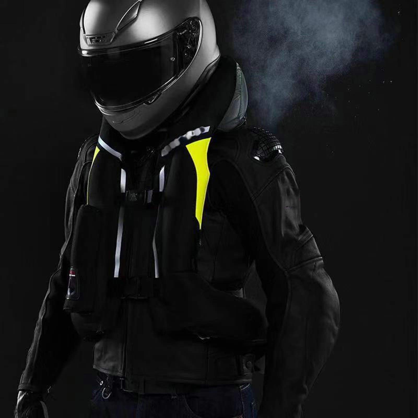 Motorcycle Airbag Vest - Reflective Safety Vest for Riding & Horseback