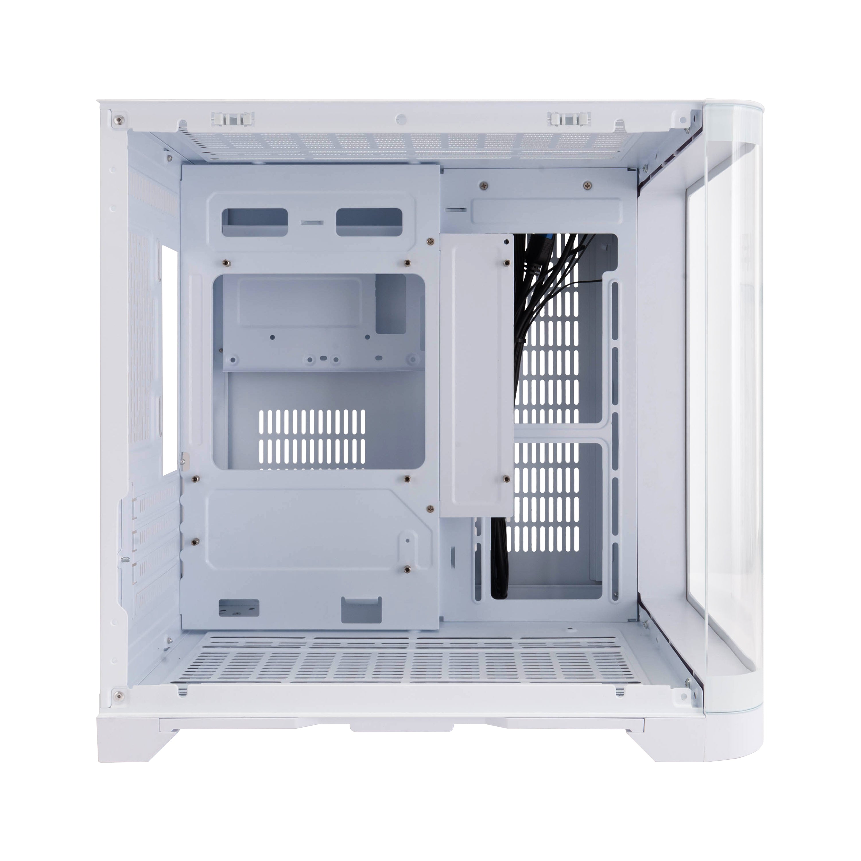 1st Player UV5 M ATX ITX PC Gaming Case - Compact White Computer Case for High Performance Gaming PCs | Perfect for Small Form Factor Builds & Home Office Setups