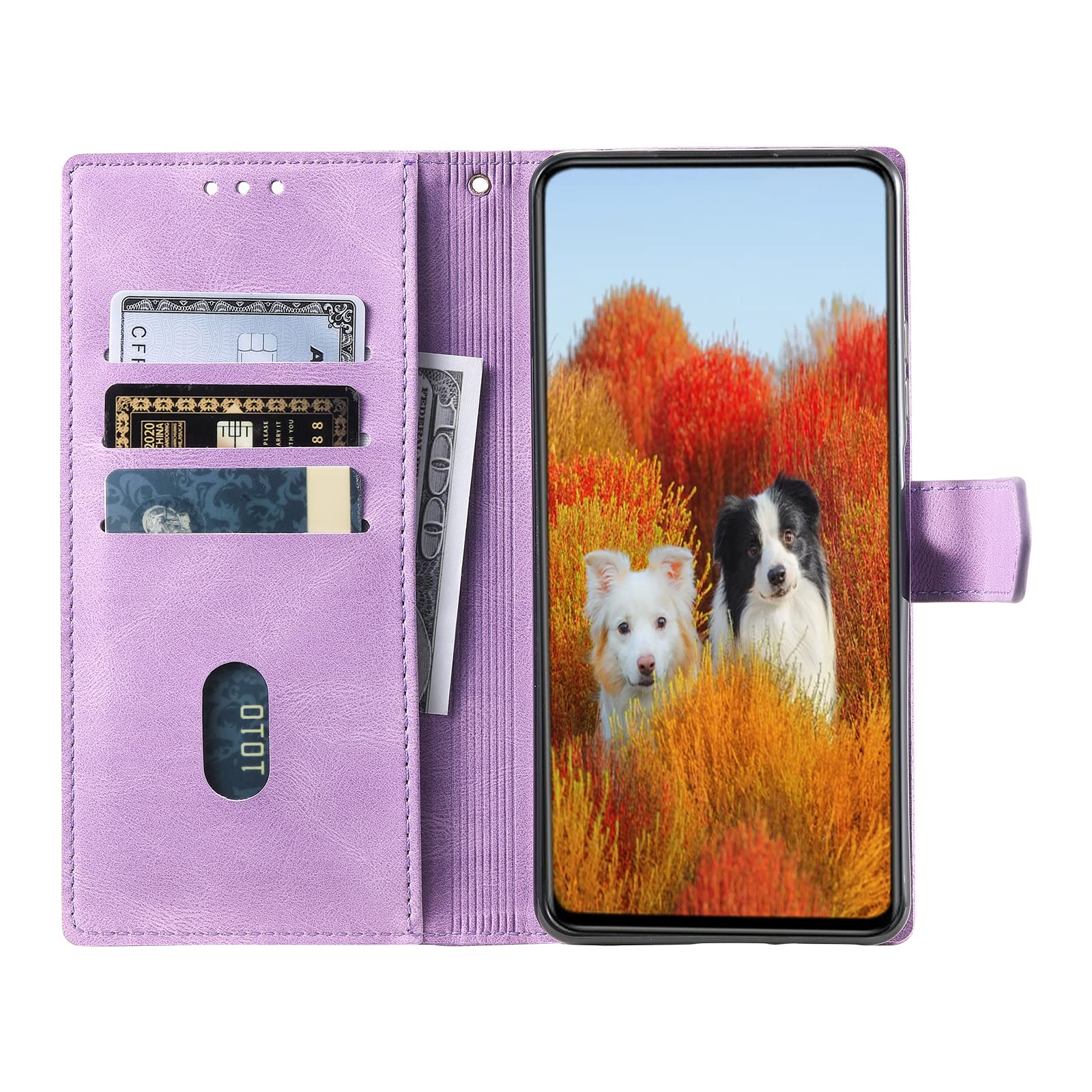 Premium Leather Flip Wallet Case for iPhone 13 Pro Max 6.7