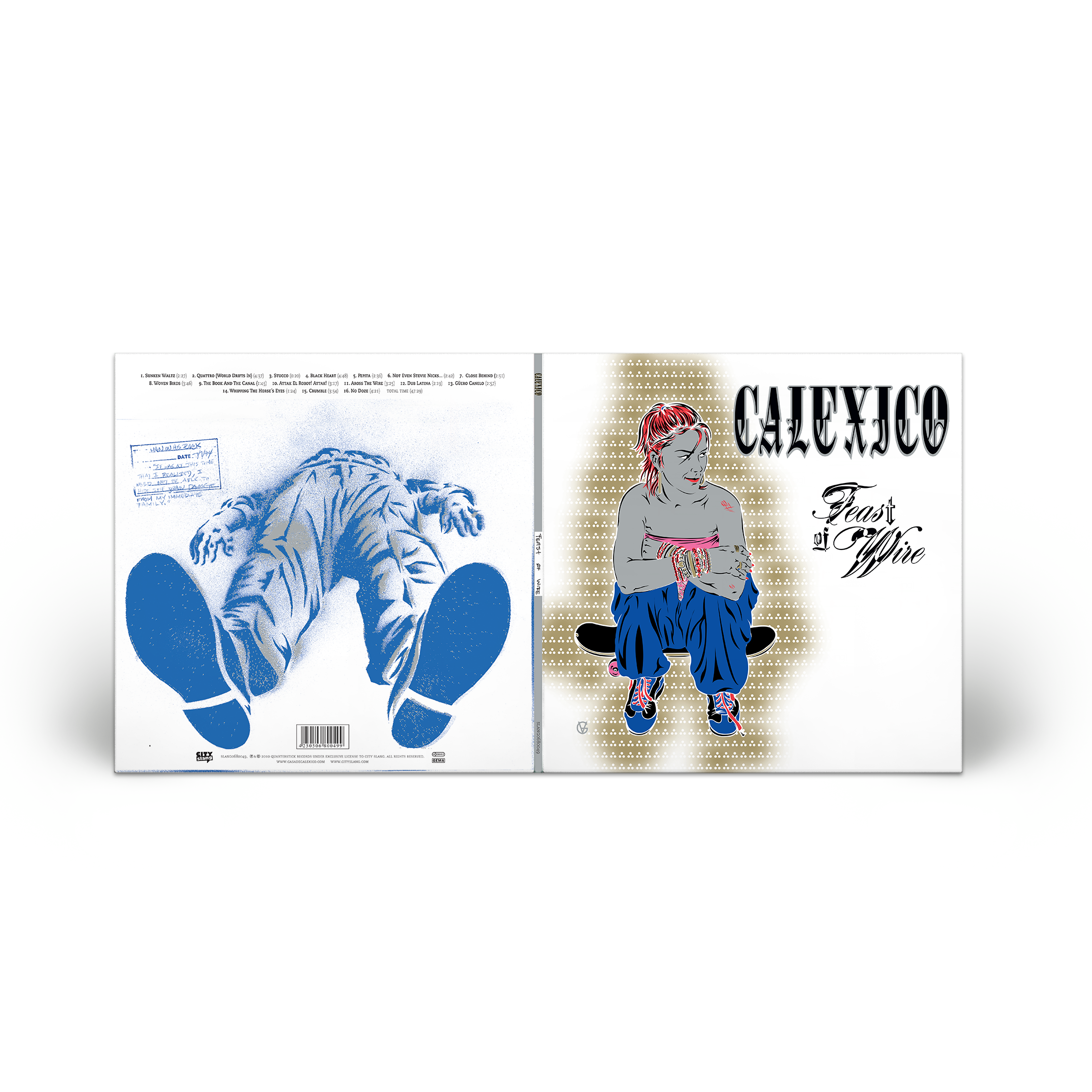 Feast Of Wire Limited Edition Silver LP Vinyl Record - Perfect for Music Collectors & Audiophiles