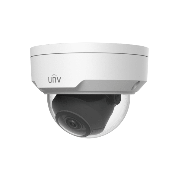 Uniview IPC325SB DF40K I0 4.0mm 5MP HD LightHunter IR Fixed Dome Security Camera - Indoor/Outdoor Surveillance for Home & Business Protection