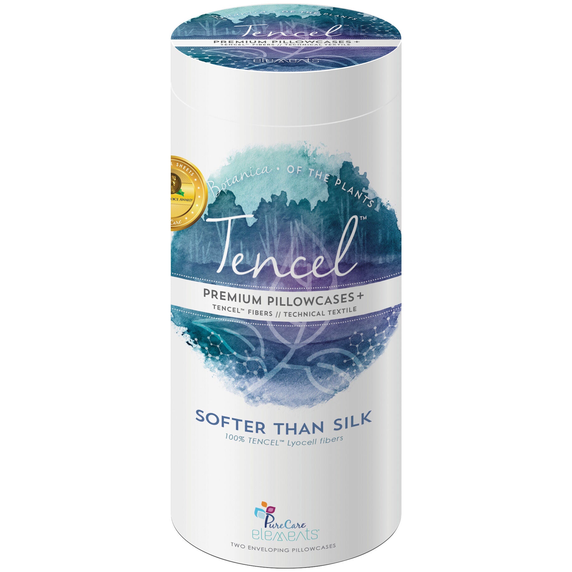 Premium Tencel Pillowcases Set - 100% Natural Breathable & Hypoallergenic Bedding - Soft Cooling Pillow Covers for Side Sleepers & Hot Sleepers - Perfect for Summer Nights & Allergy Relief