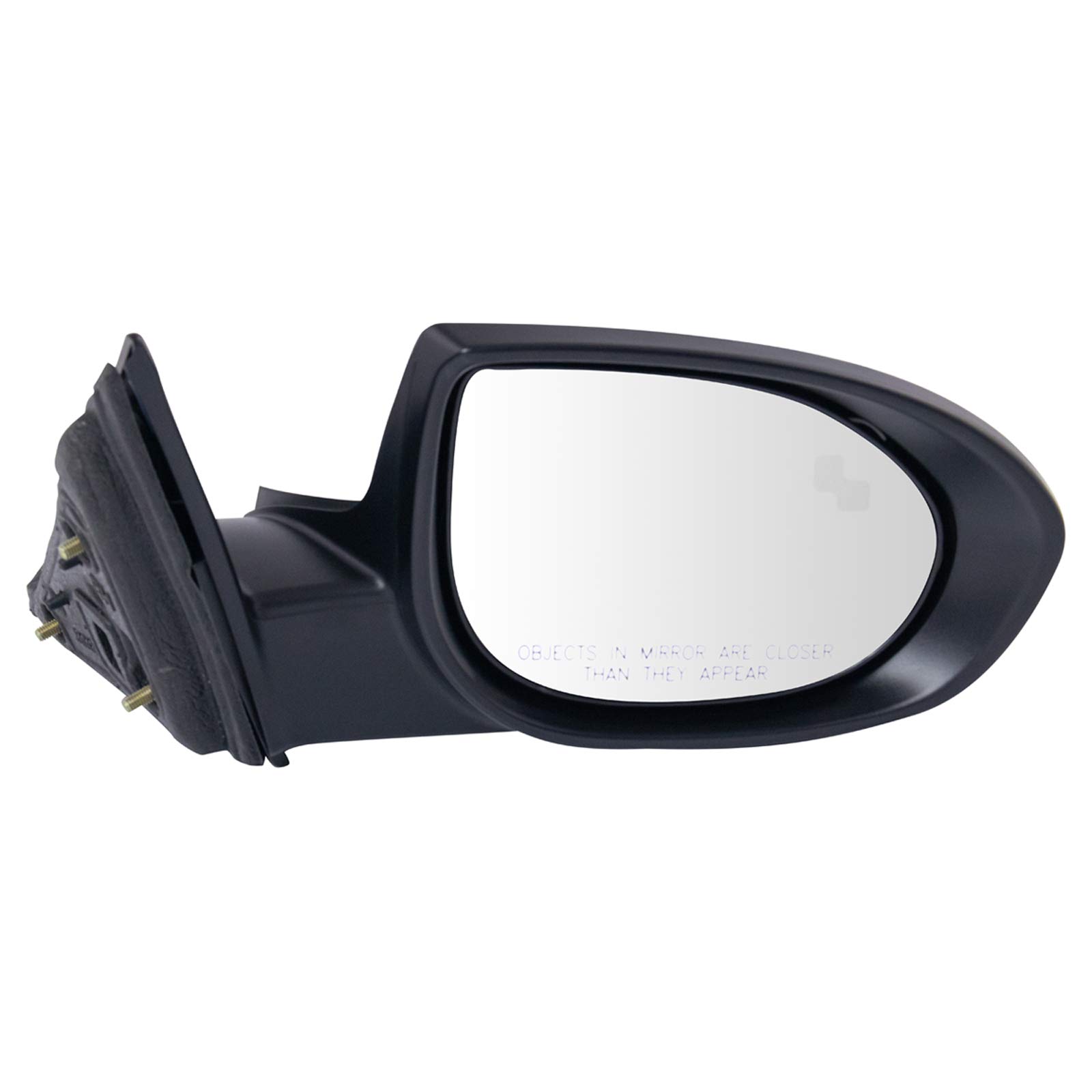 TRQ Driver & Passenger Side Mirror Set with Heating - Compatible with 2009-2010 Mazda 6 (MA1320191, MA1321191) - Perfect for Winter Driving & Enhanced Safety