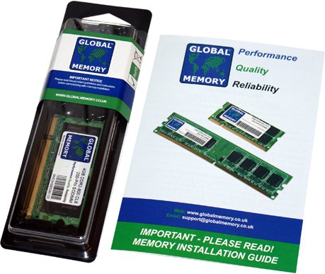 4GB DDR2 800MHz PC2-6400 200-PIN SODIMM Laptop Memory RAM - Upgrade for HP, Dell, Lenovo Notebooks - Perfect for Gaming, Multitasking & Performance Boosting