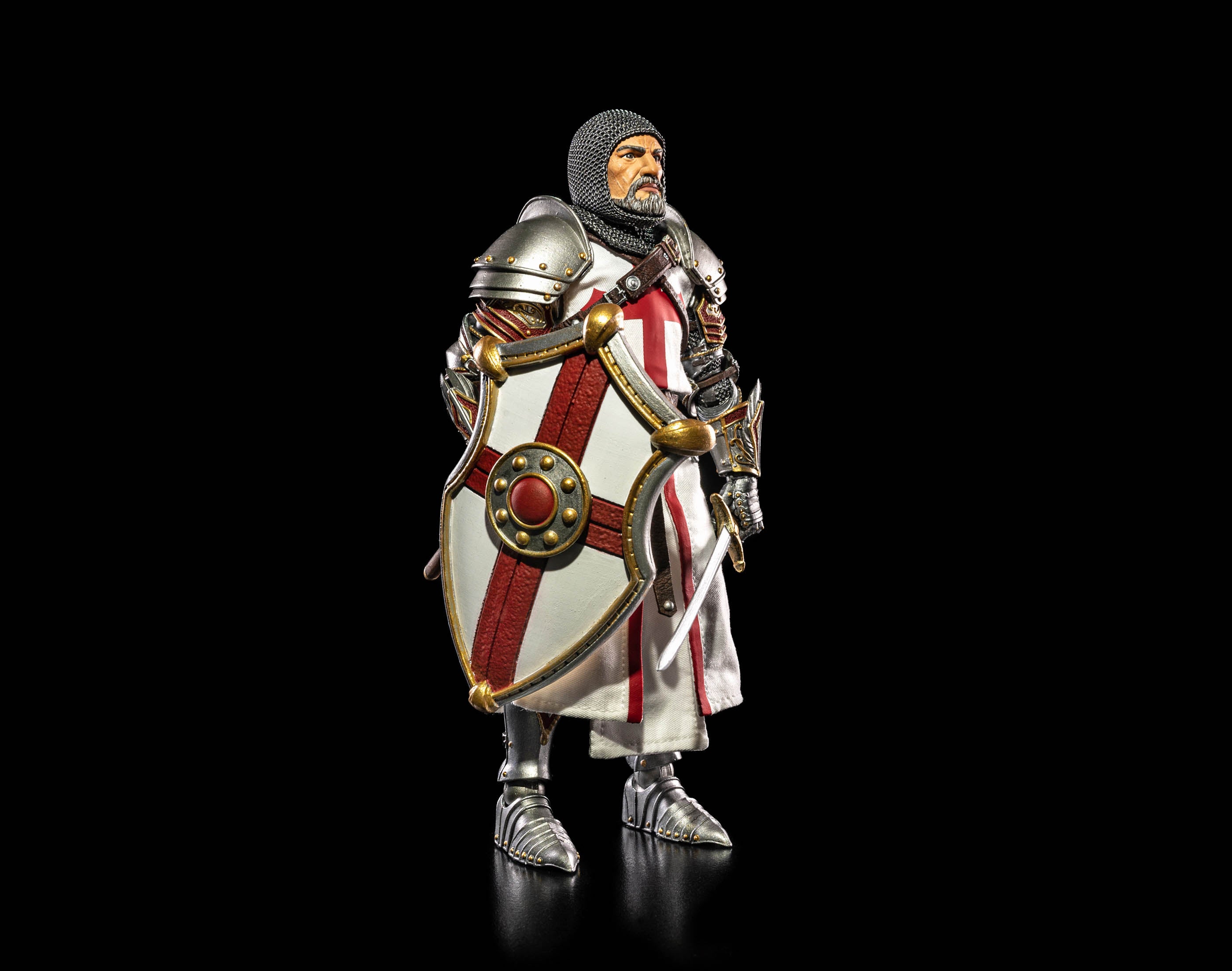 PRE-ORDER: Four Horsemen Studios Mythic Legions 1/12 Scale 6-Inch Action Figure - All Stars 6 Sir Enoch Knight Collectible Toy for Display & Fantasy Role-Play