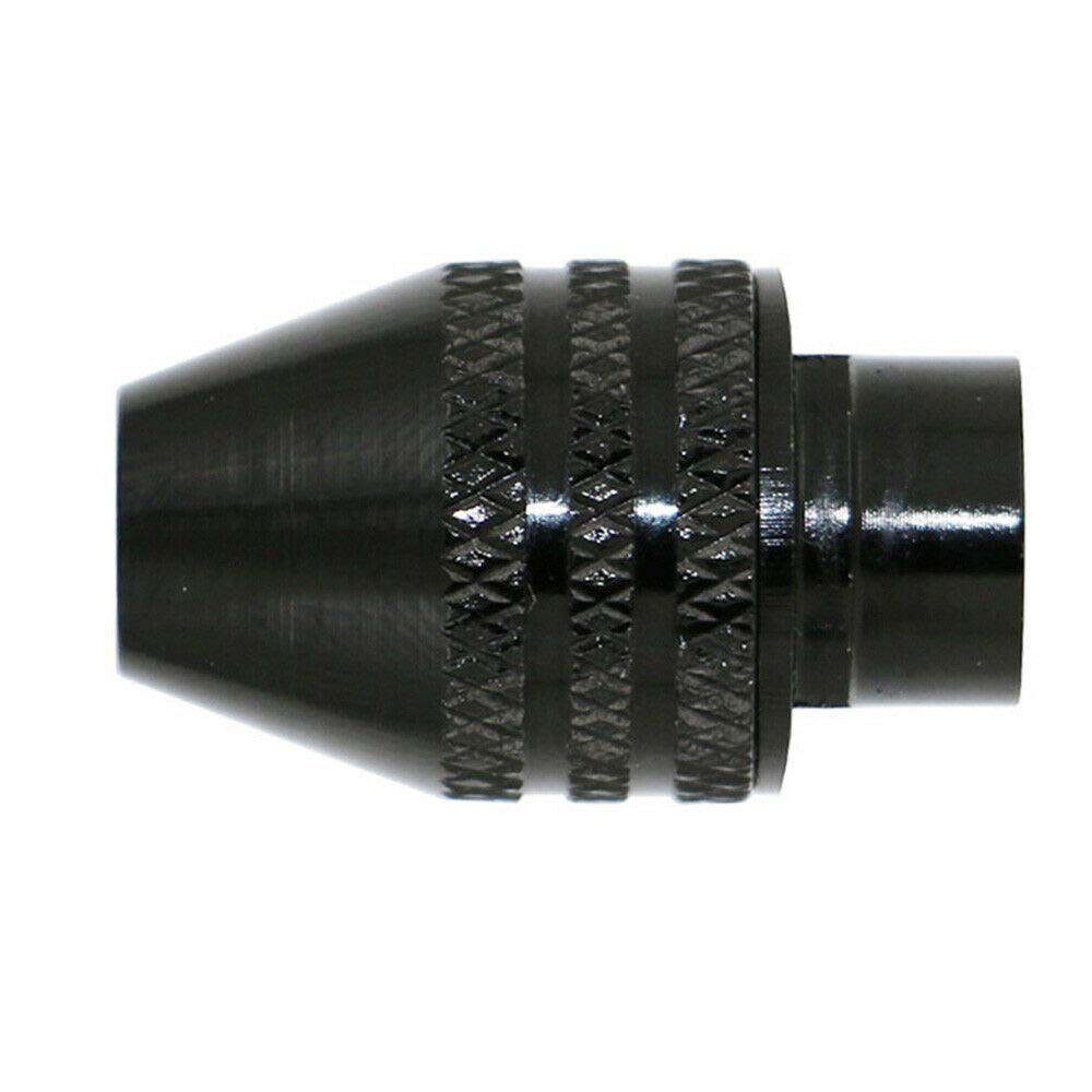 0.3-3.2mm Keyless Drill Chuck Adapter M8x0.75mm - Quick Change Electric Grinder Converter for Power Tools - Perfect for DIY Projects, Metalworking & Woodworking