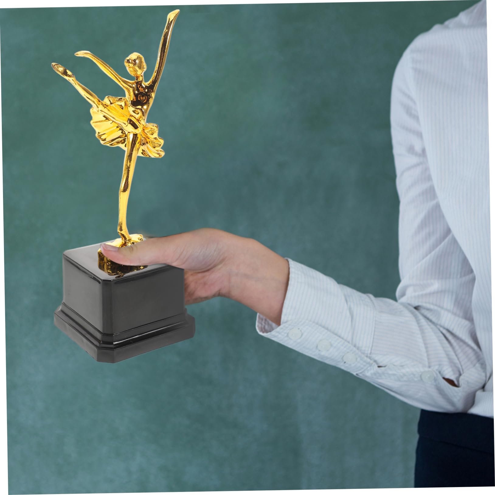 HANABASS Ballet Dance Trophy Cup - Elegant Decorative Award for Teenager's Competitions, Perfect for Dance Recitals and School Performances
