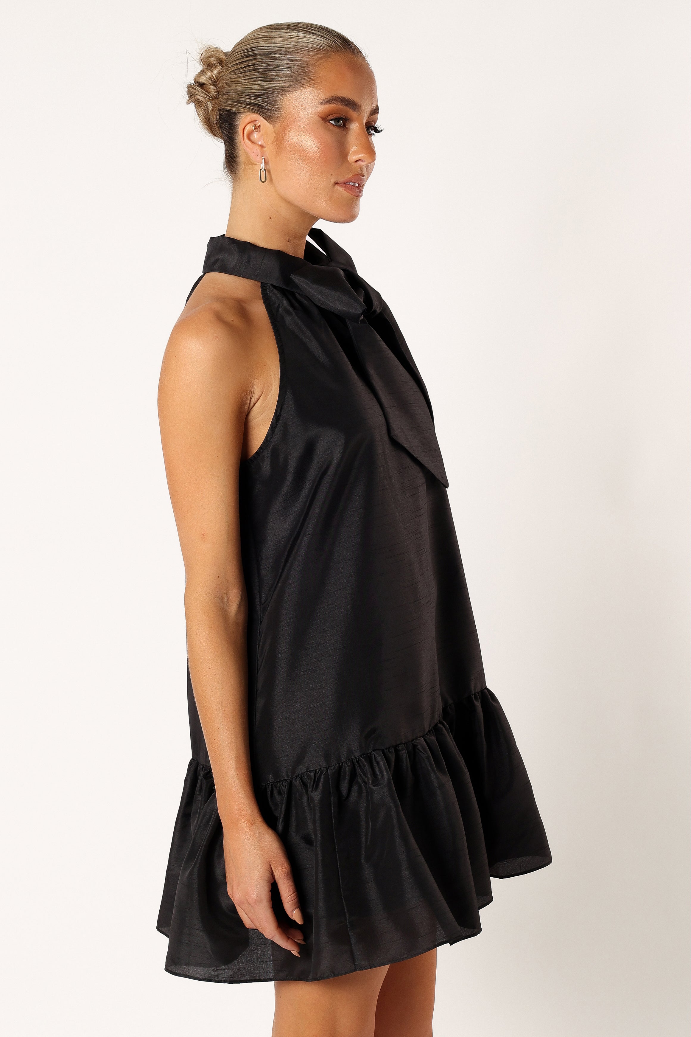 Jenna Halterneck Mini Dress for Women - Sexy Black Bodycon Party Dress - Perfect for Night Out, Club, Date Night & Special Occasions