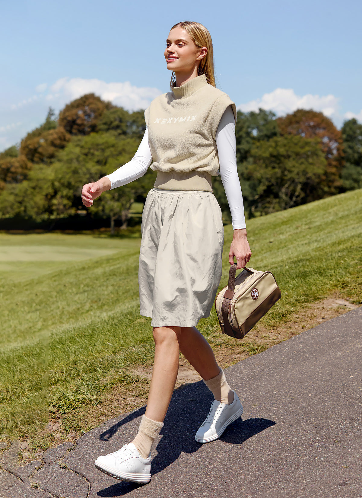 Stylish Banding Waist Midi Skirt for Women - High Waist Stretchy Bodycon Pencil Skirt - Perfect for Office, Party & Casual Outfits
