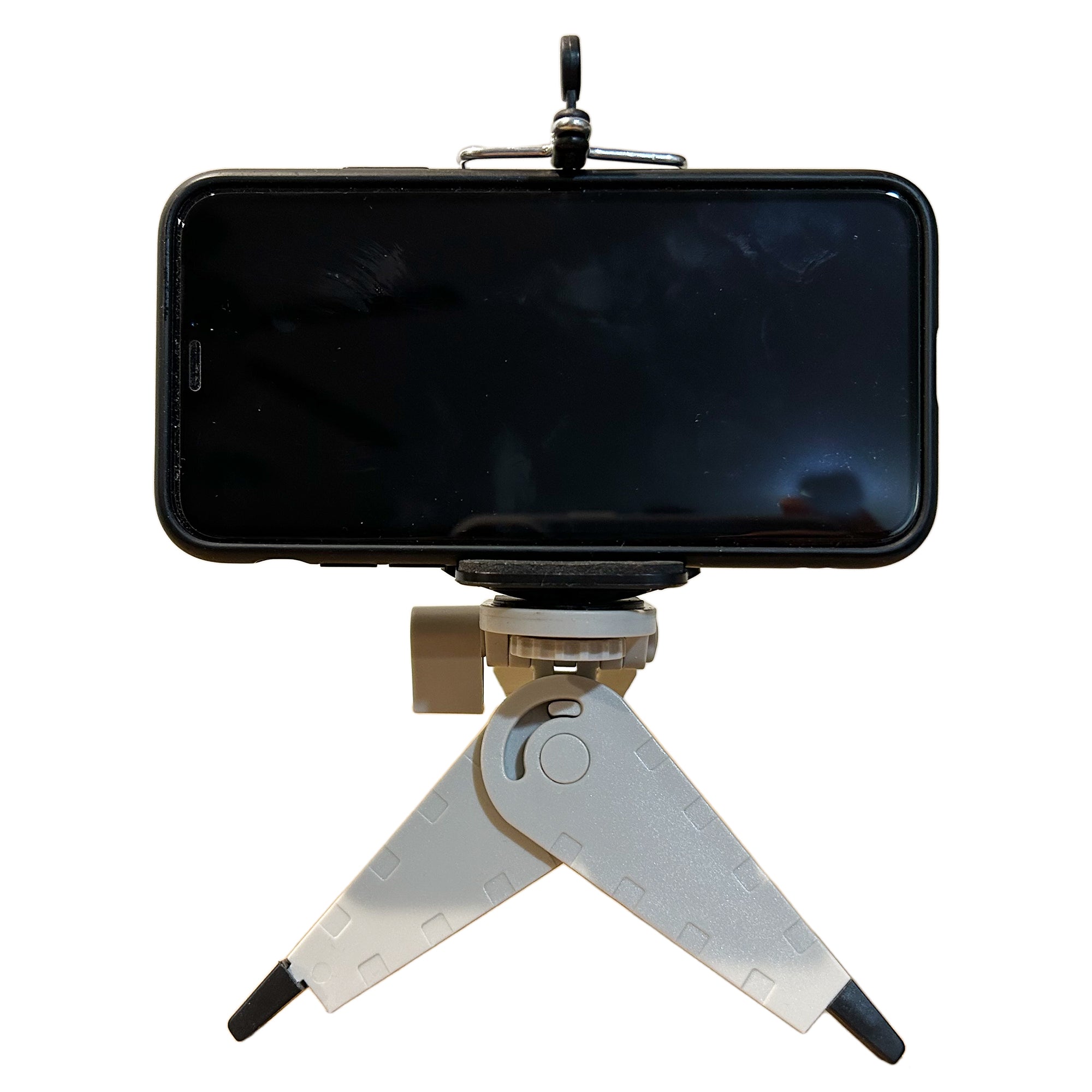 MaximalPower Mini Foldable Tripod Stand for iPhone & Android Smartphones - Portable Phone Holder for Vlogging, Travel, and Photography