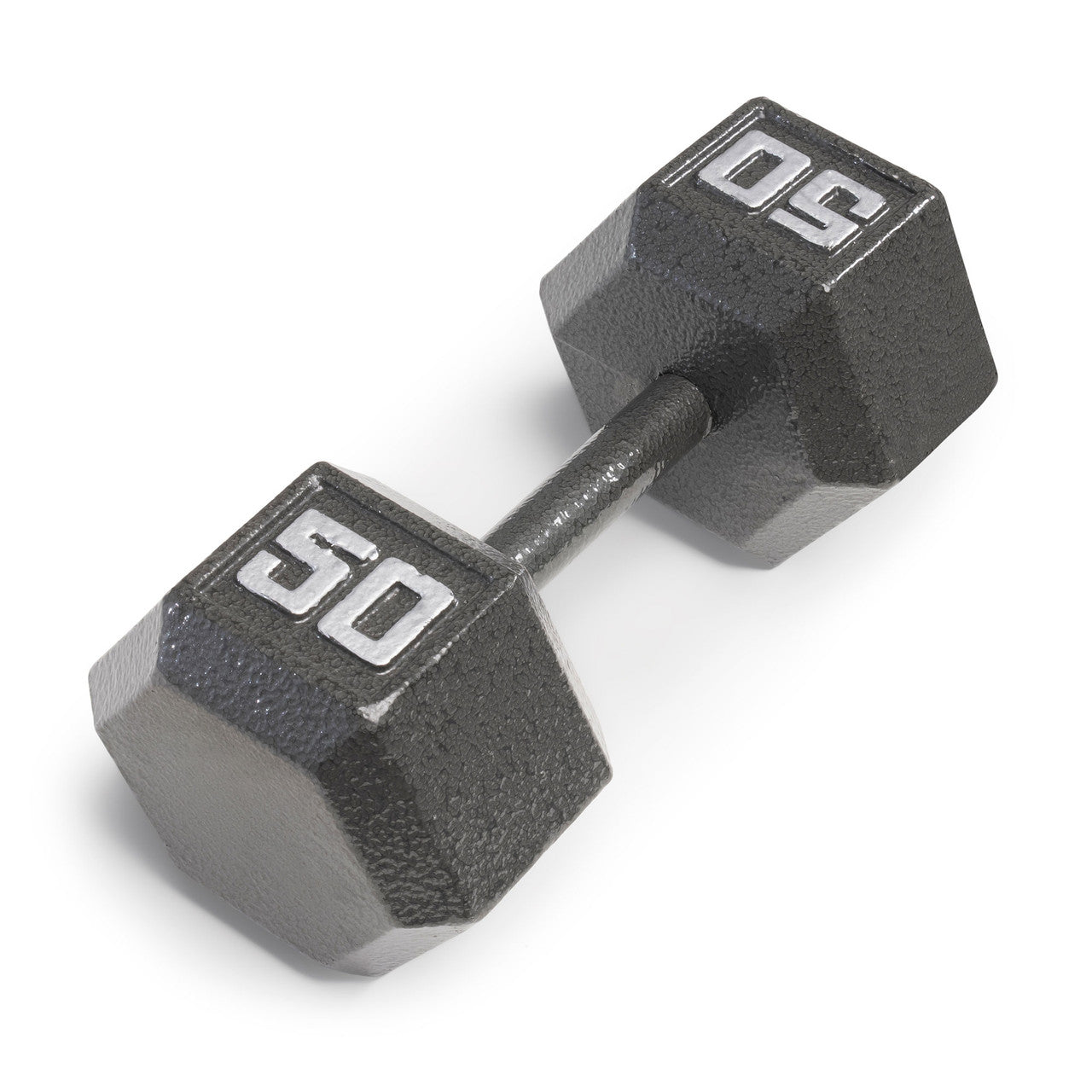 Marcy 50lb Hex Dumbbell Set - Premium Cast Iron Weight for Home Gym & Strength Training | Perfect for CrossFit, Bodybuilding & Fitness Workouts